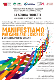 Manifestiamo per cambiare il decreto