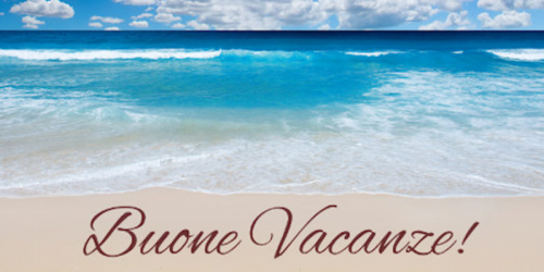 Buone vacanze